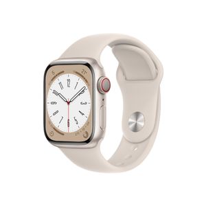 Apple Watch Serie 8 - 41" (GPS+Celular) - Blanco Estrella - Preventa