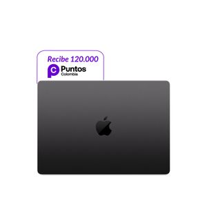 MacBook Pro 14" Chip M4 Pro 24GB RAM 5125GB - Negro